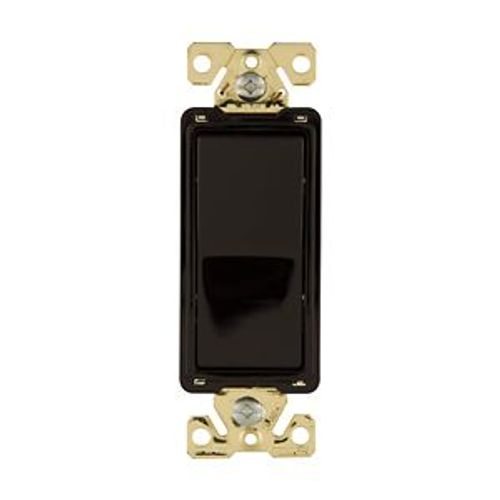 Main product image of Commercial Switch, #14-10 Awg 20A, 120/277V, Black, Motor Control, Fan, 4-Way 647413, 7624BK-BOX
