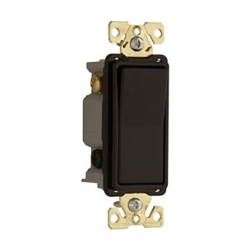 Main product image of Commercial Switch, #14-10 Awg 20A, 120/277V, Black, Motor Control, Fan, 4-Way 647413, 7624BK-BOX