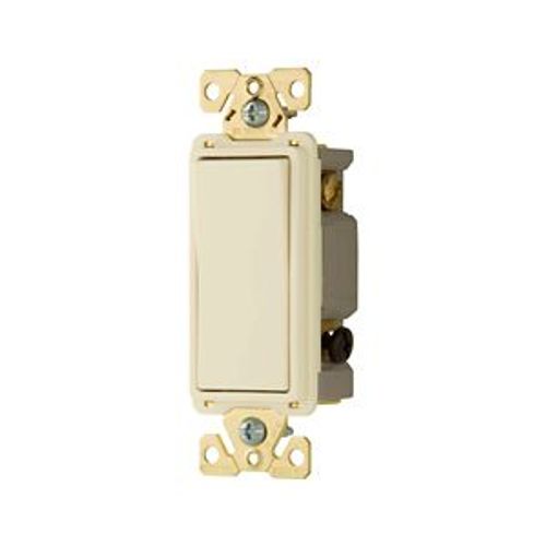 Main product image of Commercial Switch, #14-10 Awg 20A, 120/277V, Light Almond, Motor Control, Fan, 4-Way 647680, 7624LA-BOX