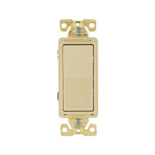 Main product image of Commercial Switch, #14-10 Awg 20A, 120/277V, Ivory, Motor Control, Fan, 4-Way 647437, 7624V-BOX