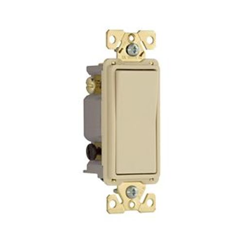 Main product image of Commercial Switch, #14-10 Awg 20A, 120/277V, Ivory, Motor Control, Fan, 4-Way 647437, 7624V-BOX