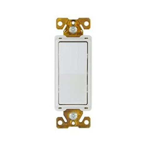 Main product image of Commercial Switch, Lighted In Off Position, #14-10 Awg 20A, 120/277V, Motor Control, 7631W-BOX