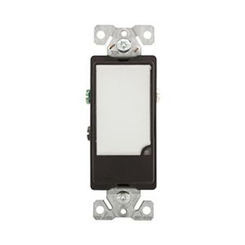 Main product image of Full Led Nightlight, Dimmable, #14-12 Awg, 15A, Flush Mount, 120V, Back & Side Wiring, Black, 7737BK-BOX