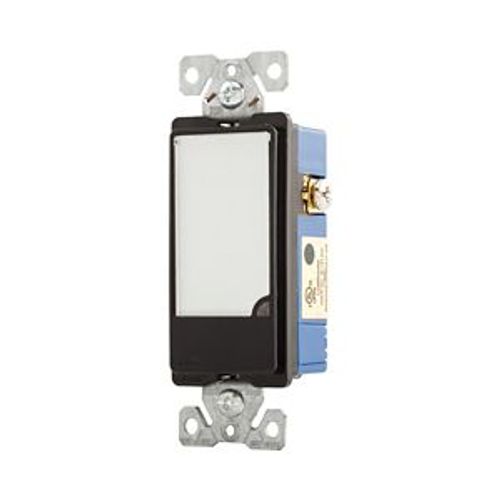 Main product image of Full Led Nightlight, Dimmable, #14-12 Awg, 15A, Flush Mount, 120V, Back & Side Wiring, Black, 7737BK-BOX