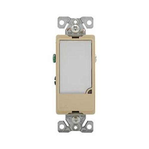 Main product image of Full Led Nightlight, Dimmable, #14-12 Awg, 15A, Flush Mount, 120V, Back & Side Wiring, Ivory, 7737V-BOX