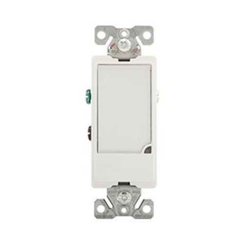 Main product image of Full Led Nightlight, Dimmable, #14-12 Awg, 15A, Flush Mount, 120V, Back & Side Wiring, White, 7737W-BOX
