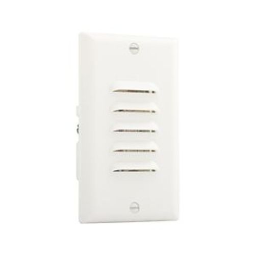 Main product image of Led Step Light, Vertical & Horizontal Louvered Faceplates, #14-12 Awg, 15A, 120V, White, 7739W-BOX