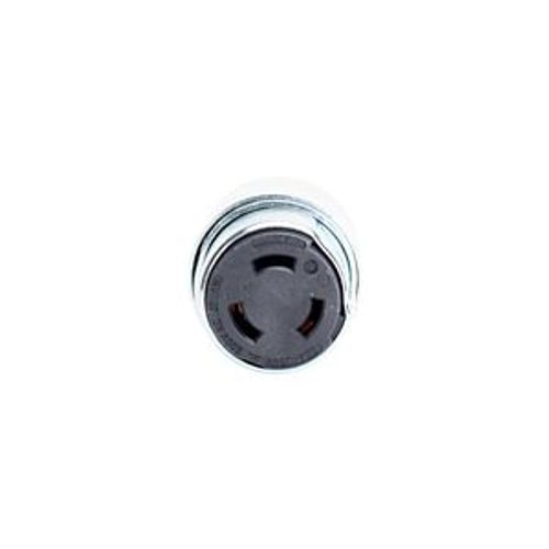 Main product image of Locking Connector, #10-6Awg, 50A, 600 Vac, 250Vdc,Armored, 3-Pole, 4-Wire, Steel, 7764