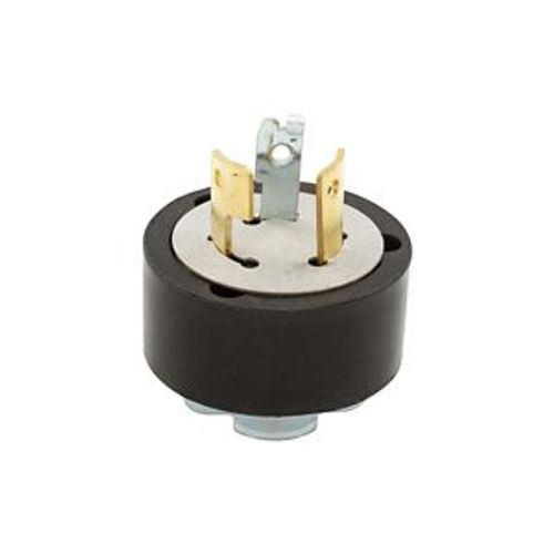 Main product image of Safety Grip Locking Plug, Stand-Alone Box Packaging, 20A, 120/250V, Black, 3-Pole, 3-Wire, 825-BOX
