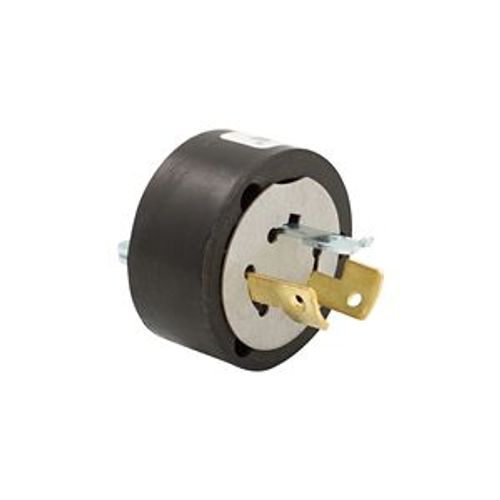 Main product image of Safety Grip Locking Plug, Stand-Alone Box Packaging, 20A, 120/250V, Black, 3-Pole, 3-Wire, 825-BOX