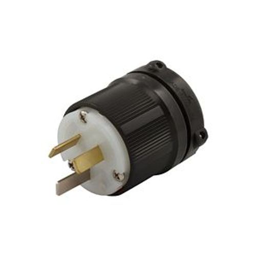 Main product image of Arrow Hart Auto Grip Plug, #18-10 Awg 20A, 125/250V, Gray, 10-20P, 2-Pole 3-Wire, 0.38" -1.00", 9151N
