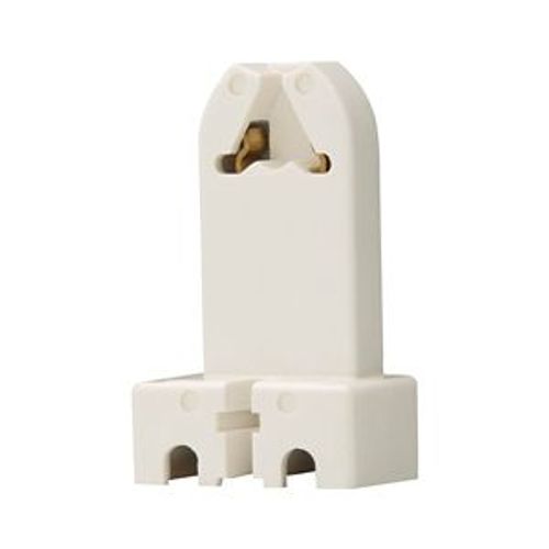 Main product image of Lampholder, Flush Or Surface Mounting, Medium Bi-Pin Base, White, Fluorescent Lamp, 600V, 660W, 924W-BOX