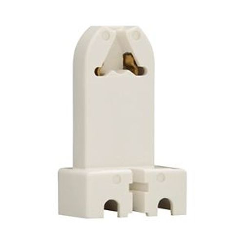 Main product image of Lampholder, Flush Or Surface Mounting, Medium Bi-Pin Base, White, Fluorescent Lamp, 600V, 660W, 924W-BOX