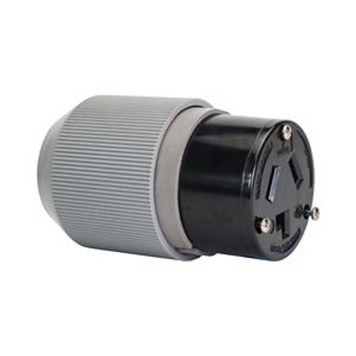 Main product image of Arrow Hart Auto Grip Connector, #12-4 Awg 30A, Range & Dryer, 125/250V, 10-30R, 3-Pole, 3-Wire, 9341N