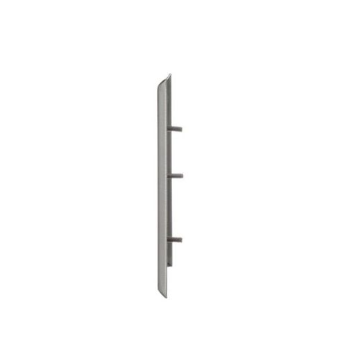 Main product image of Combo Wallplate, Stainless Steel, Toggle, Duplex Receptacle Cutout, Stainless Steel, 2-Gang, 93532-BOX