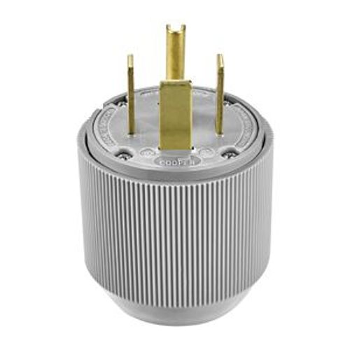 Main product image of Arrow Hart Auto Grip Plug, #12-4 Awg 60A, Range & Dryer, 125/250V, Gray, 14-60P, 3-Pole, 4-Wire, 9462N