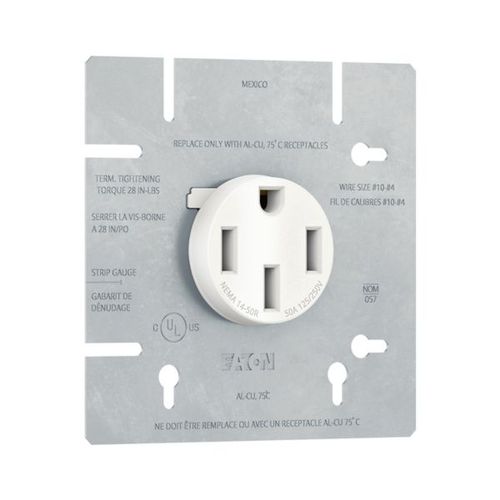 Main product image of Power Receptacle Ah1168W-C-Box, AH1168W-C-BX-L