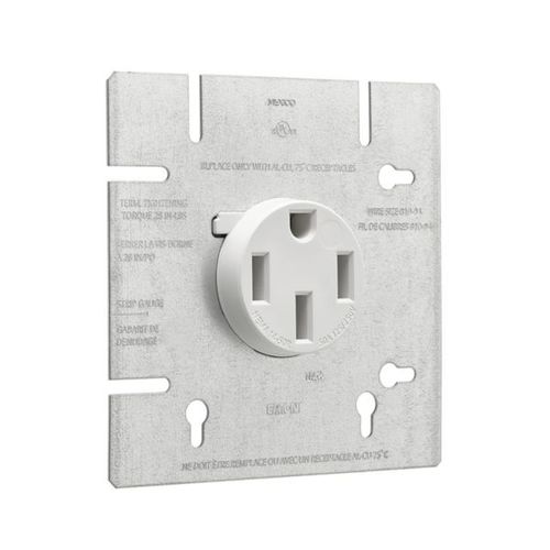 Main product image of Power Receptacle Ah1168W-C-Box, AH1168W-C-BX-L