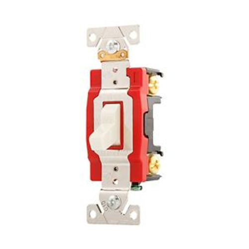 Main product image of Arrow Hart Industrial Grade Toggle Switch, 20A, 120/277V, Single-Pole Switch, AH1221FLA