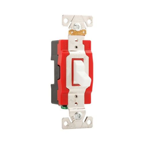Main product image of Arrow Hart Industrial Grade Toggle Switch, 20A, 120/277V, Single-Pole, AH1221FW