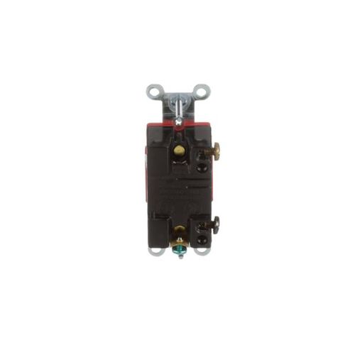 Main product image of Arrow Hart Toggle Switch, Lighted, #14-10 Awg, 20A, 120/277V, Screw, White, 1-Pole, Phenolic, AH1221LTW