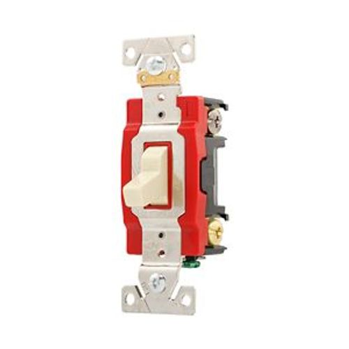 Main product image of Arrow Hart Toggle Switch, #14-10 Awg, 20A, 120/277V, Back & Side, Screw, Ivory, 2-Pole, AH1222V
