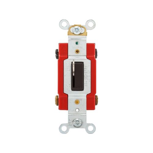 Main product image of Locking Switch, #14-10 Awg, 20A, 120/277V, Key Actuator, Maintained Closure, Brown, 4-Way, AH1224L