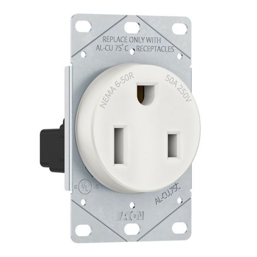 Main product image of Power Receptacle Ah1254-Bk-Bx-L, AH1254W-BOX
