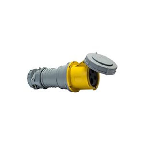 Main product image of Arrow Hart Pin & Sleeve Connector, #4 -1/0 Awg #12-#16 Awg 100A 125V, 2-Pole 3-Wire, Female, AH3100C4W