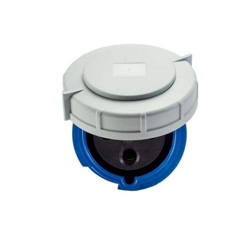 Main product image of Arrow Hart Pin & Sleeve Connector, 100A/125A, 2-Pole #4 -1/0 Awg #12-#16 Awg 3 Wire, AH3100C6WDR