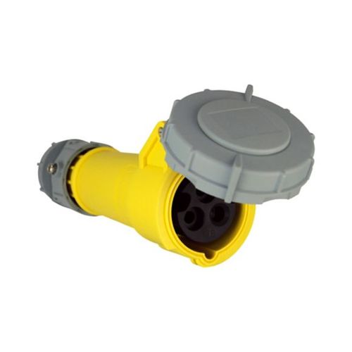 Main product image of Arrow Hart Pin & Sleeve Connector, #12-#10 Awg 20A 125V, Ip69K, 2-Pole 3-Wire, Female, AH320C4W