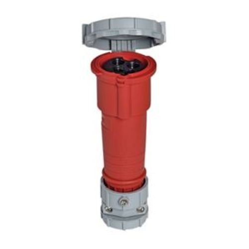 Main product image of Arrow Hart Pin & Sleeve Connector, #12-#10 Awg 20A, 480V, Red, Ip69K, 2-Pole 3-Wire, Female, AH320C7W