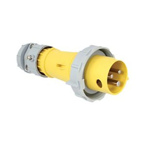 Main product image of Arrow Hart Pin & Sleeve Plug, #12-#10 Awg 20A 125V, Ip69K, 2-Pole 3-Wire, Male, AH320P4W