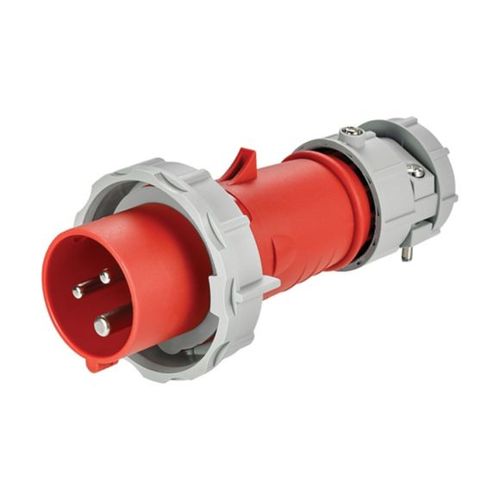 Main product image of Arrow Hart Pin & Sleeve Plug, #12-#10 Awg 20A, 480V, Red, Ip69K, 2-Pole 3-Wire, Male, AH320P7W