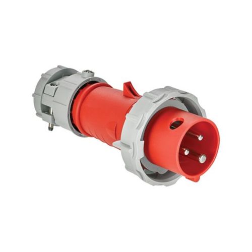 Main product image of Arrow Hart Pin & Sleeve Plug, #12-#10 Awg 20A, 480V, Red, Ip69K, 2-Pole 3-Wire, Male, AH320P7W