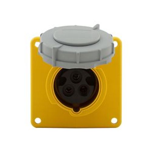 Main product image of Arrow Hart Pin & Sleeve Receptacle, #12-#10 Awg 20A 125V, Ip67, Ip69K, 2-Pole 3-Wire, Female, AH320R4W