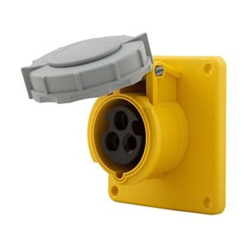 Main product image of Arrow Hart Pin & Sleeve Receptacle, #12-#10 Awg 20A 125V, Ip67, Ip69K, 2-Pole 3-Wire, Female, AH320R4W