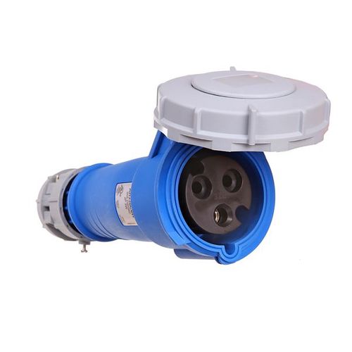 Main product image of Arrow Hart Pin & Sleeve Connector, 30A 250V/32A 200-250V, 2-Pole, #10-#2 Awg 3 Wire, AH330C6WDR