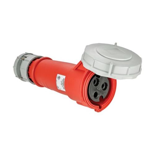 Main product image of Arrow Hart Pin & Sleeve Connector, #10-#2 Awg 30A, 480V, Red, Ip69K, 2-Pole 3-Wire, Female, AH330C7W