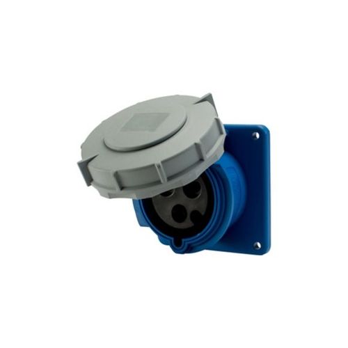 Main product image of Arrow Hart Pin & Sleeve Receptacle, #10-#2 Awg 30A, 250V, Blue, Ip69K, 2-Pole 3-Wire, Female, AH330R6W
