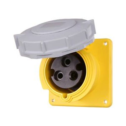 Main product image of Arrow Hart Pin & Sleeve Receptacle, #10-#2 Awg 32A, 110-130V, Ip67, Ip69K, 2-Pole 3-Wire, Female, AH332R4W