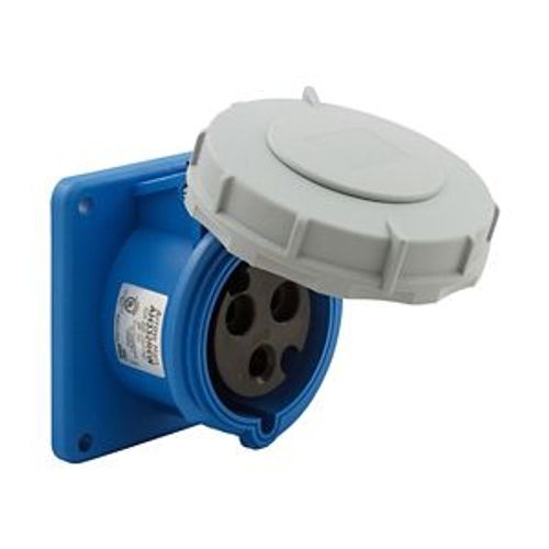 Main product image of Arrow Hart Pin & Sleeve Receptacle, #10-#2 Awg 32A, 220-240V, Blue, Ip69K, 2-Pole 3-Wire, Female, AH332R6W