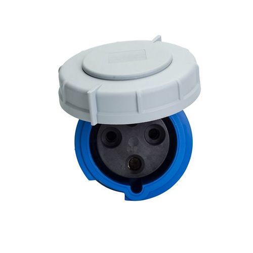 Main product image of Arrow Hart Pin & Sleeve Connector, 60/63A, 2-Pole, #8-#2 Awg #10-#2 Awg (Ground), #12-#16 Awg, AH360C6WDR