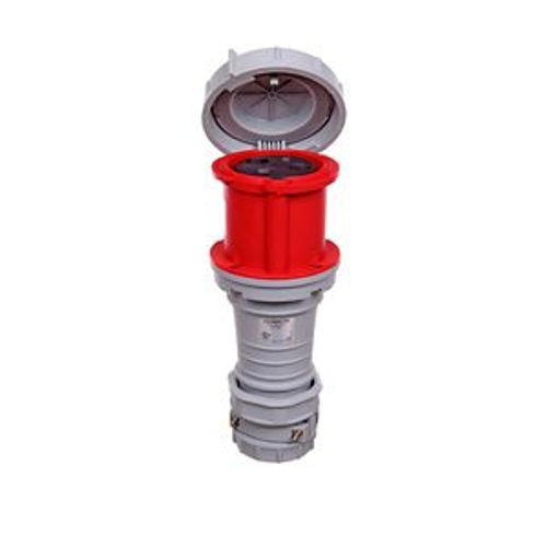 Main product image of Arrow Hart Pin & Sleeve Connector, #8-#2 Awg #10-#2 Awg (Ground), #12-#16 60A, 480V, Red, Female, AH360C7W