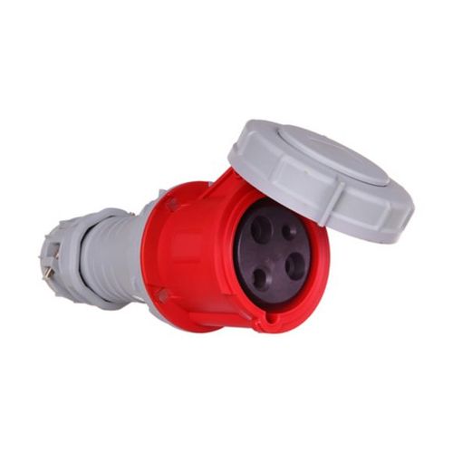 Main product image of Arrow Hart Pin & Sleeve Connector, #8-#2 Awg #10-#2 Awg (Ground), #12-#16 60A, 480V, Red, Female, AH360C7W