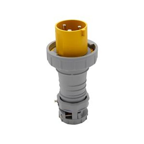 Main product image of Arrow Hart Pin & Sleeve Plug, #8-#2 Awg #10-#2 Awg (Ground), #12-#16 Awg 60A 125V, 2-Pole, Male, AH360P4W
