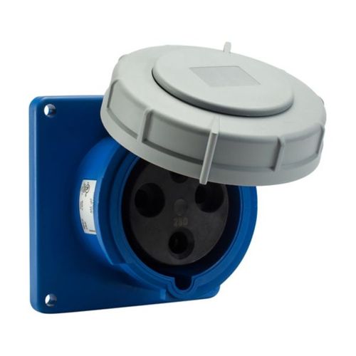 Main product image of Arrow Hart Pin & Sleeve Receptacle, 60/63A, 2-Pole, #8-#2Awg #10-#2 Awg (Ground), #12-#16 Awg, AH360R6WDR
