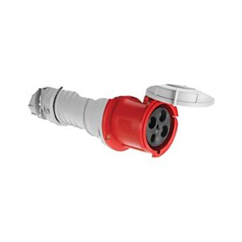 Main product image of Arrow Hart Pin & Sleeve Connector, #4 -1/0 Awg #12-#16 Awg 100A, 480V, Red, Female, 20 Hp, 3Ph, AH4100C7W