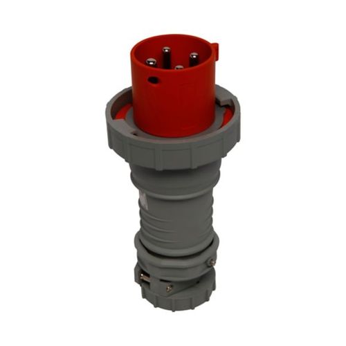 Main product image of Arrow Hart Pin & Sleeve Plug, #4 -1/0 Awg #12-#16 Awg 100A, 125/250V, Orange, 3-Pole, Male, AH4100P12W