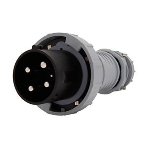 Main product image of Arrow Hart Pin & Sleeve Plug, #4 -1/0 Awg #12-#16 Awg 100A, 600V, Black, Male, 30 Hp, AH4100P5W